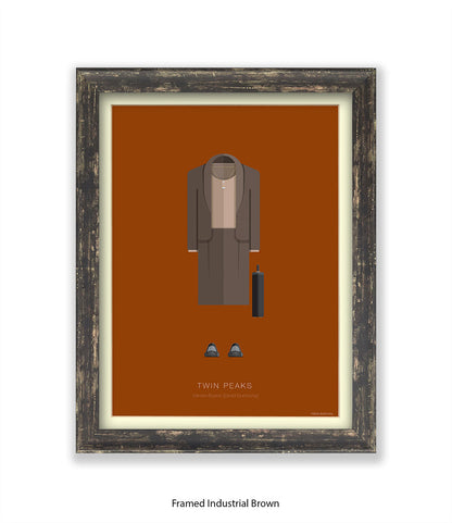 Twin Peaks Denise Bryson Fred Birchal Art Print