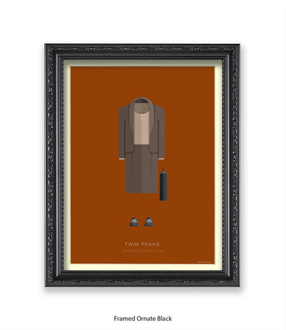Twin Peaks Denise Bryson Fred Birchal Art Print