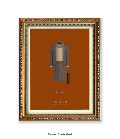 Twin Peaks Denise Bryson Fred Birchal Art Print