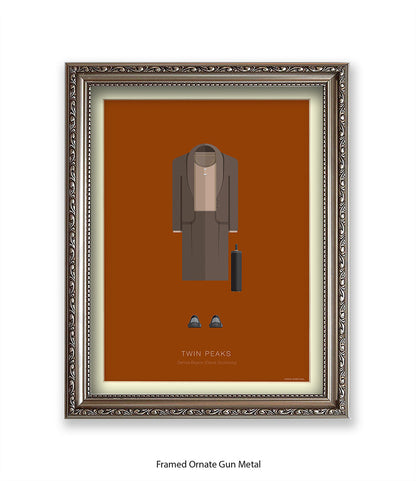 Twin Peaks Denise Bryson Fred Birchal Art Print