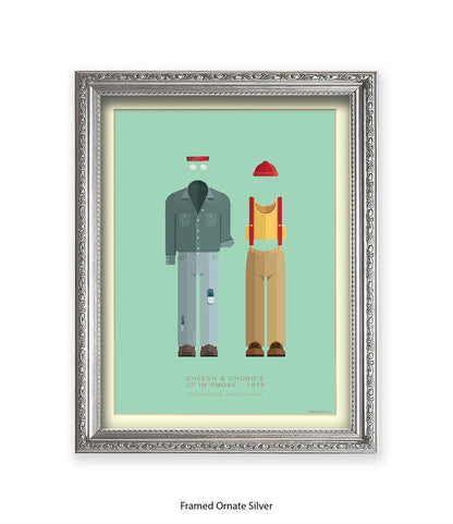 Cheech & Chong Up in Smoke Fred Birchal Art Print