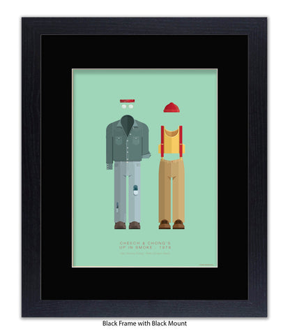 Cheech & Chong Up in Smoke Fred Birchal Art Print