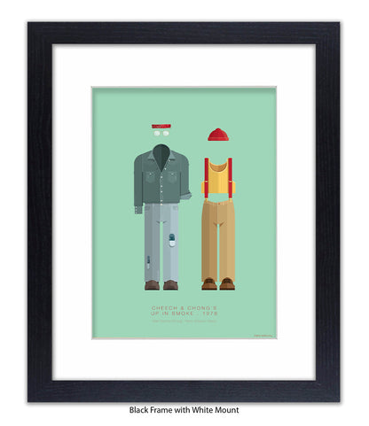 Cheech & Chong Up in Smoke Fred Birchal Art Print