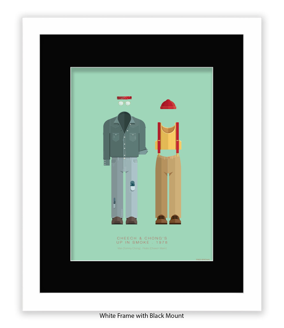 Cheech & Chong Up in Smoke Fred Birchal Art Print