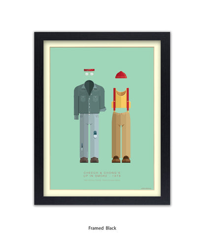 Cheech & Chong Up in Smoke Fred Birchal Art Print