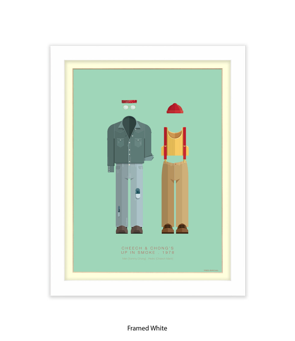 Cheech & Chong Up in Smoke Fred Birchal Art Print