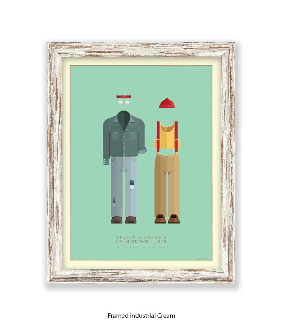 Cheech & Chong Up in Smoke Fred Birchal Art Print
