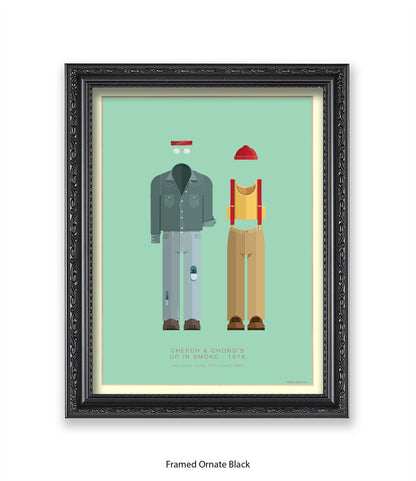 Cheech & Chong Up in Smoke Fred Birchal Art Print