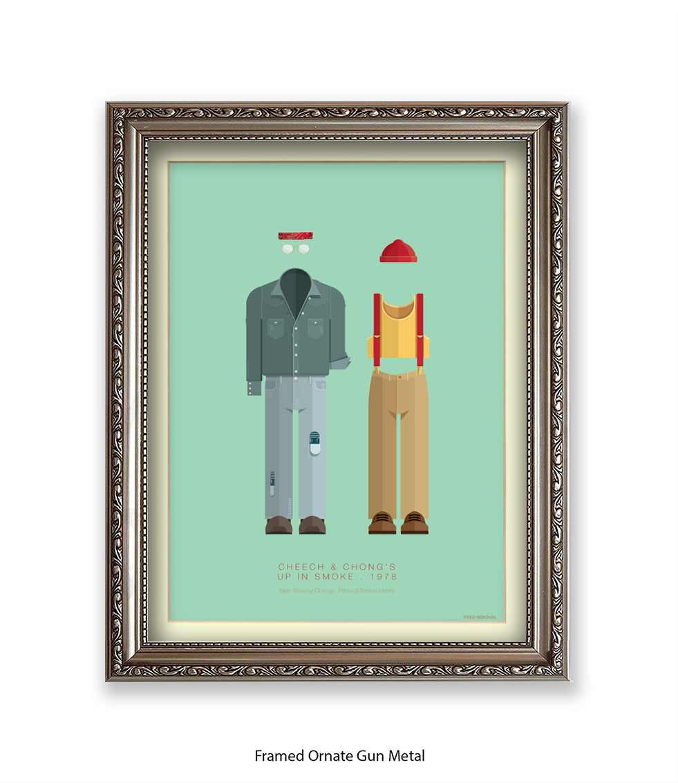 Cheech & Chong Up in Smoke Fred Birchal Art Print