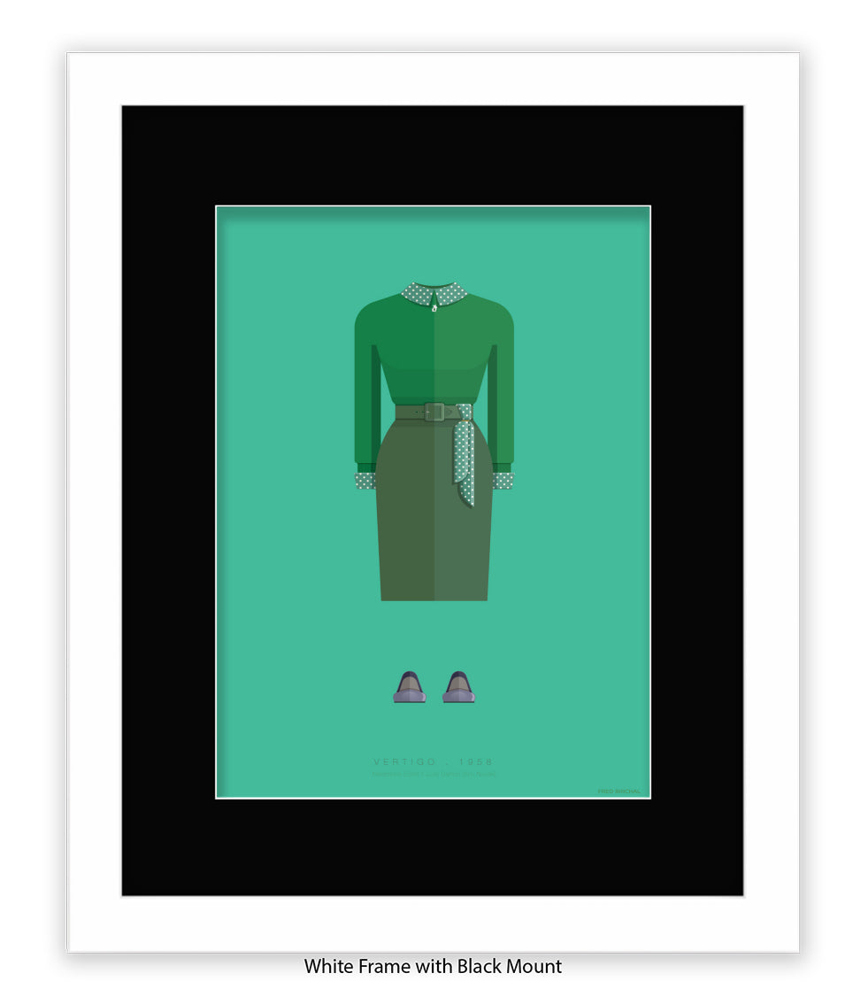 Vertigo Hitchcock Fred Birchal Art Print