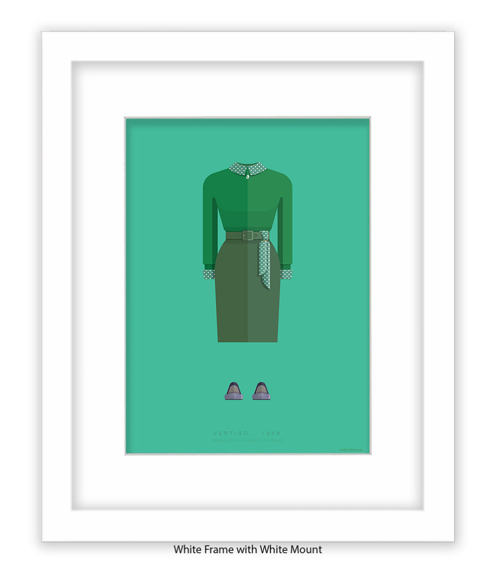Vertigo Hitchcock Fred Birchal Art Print