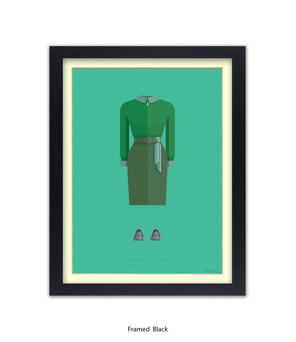 Vertigo Hitchcock Fred Birchal Art Print
