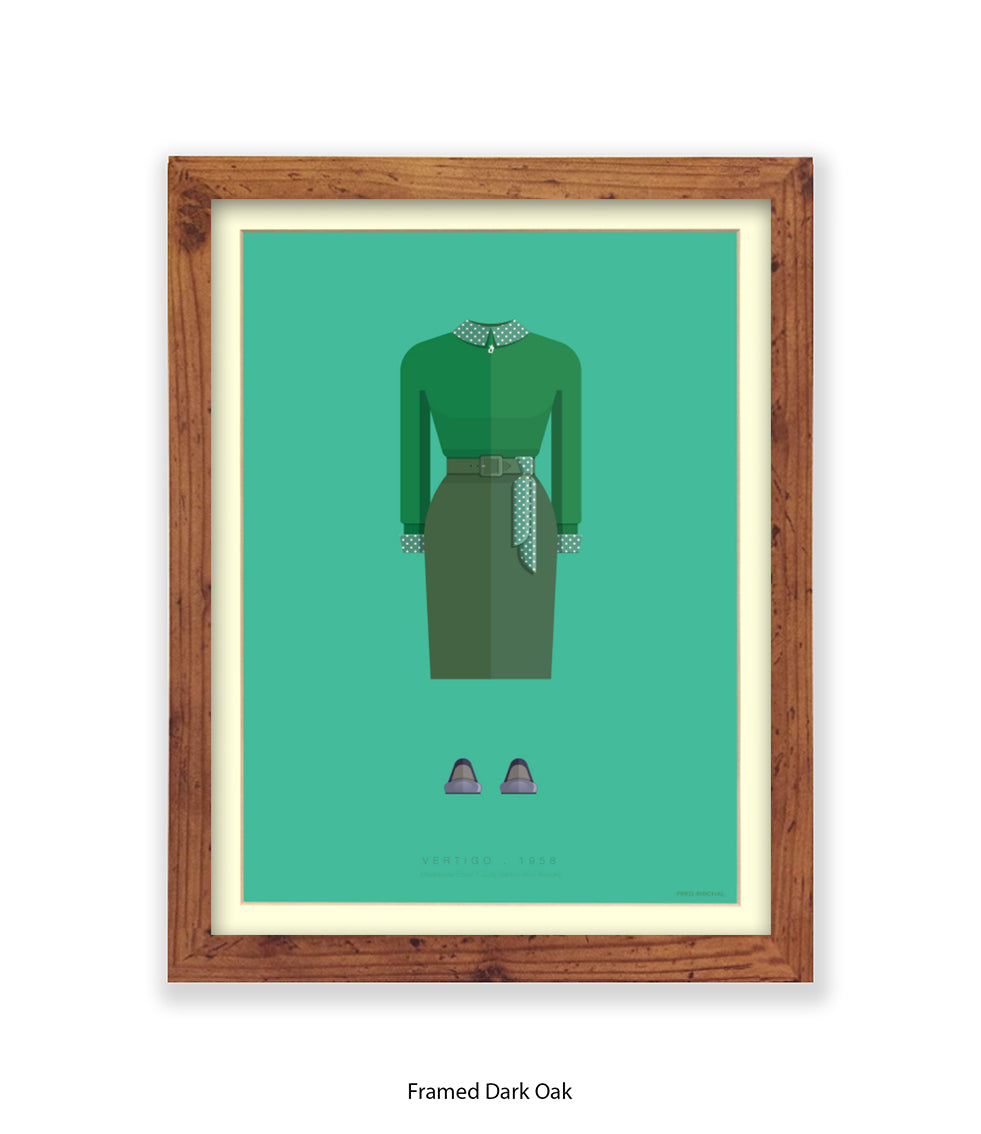 Vertigo Hitchcock Fred Birchal Art Print