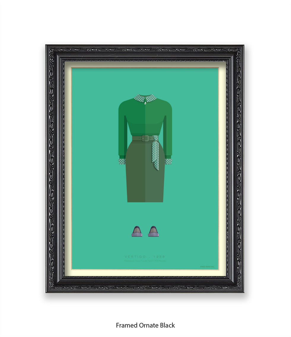 Vertigo Hitchcock Fred Birchal Art Print