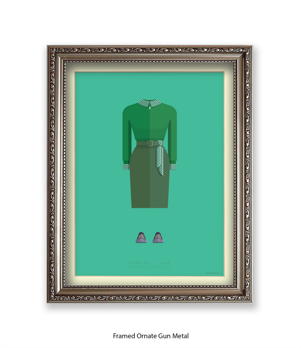 Vertigo Hitchcock Fred Birchal Art Print