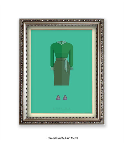 Vertigo Hitchcock Fred Birchal Art Print