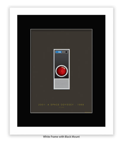 2001 Space Odyssey Hal Fred Birchal Art Print