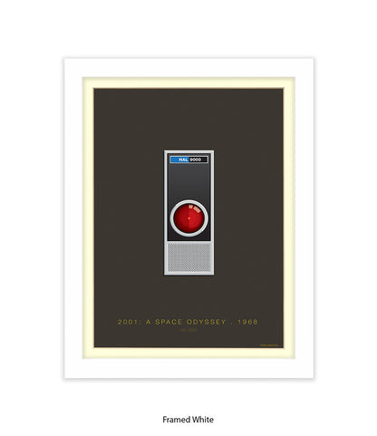 2001 Space Odyssey Hal Fred Birchal Art Print