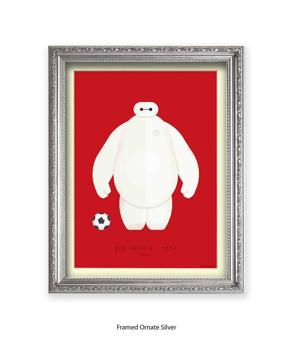 Big Hero 6  Baymax Fred Birchal Art Print