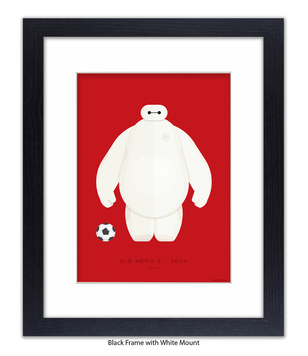 Big Hero 6  Baymax Fred Birchal Art Print