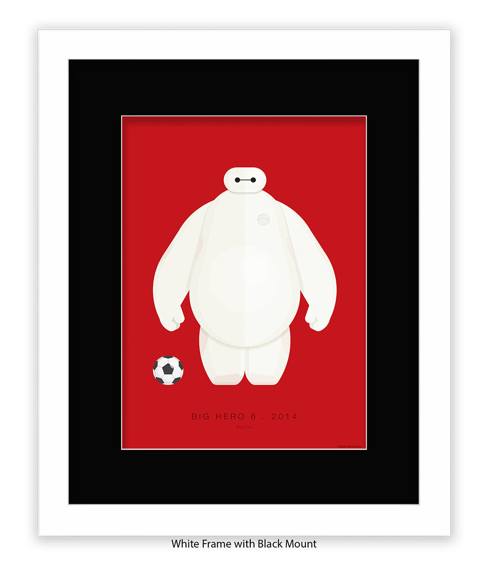 Big Hero 6  Baymax Fred Birchal Art Print