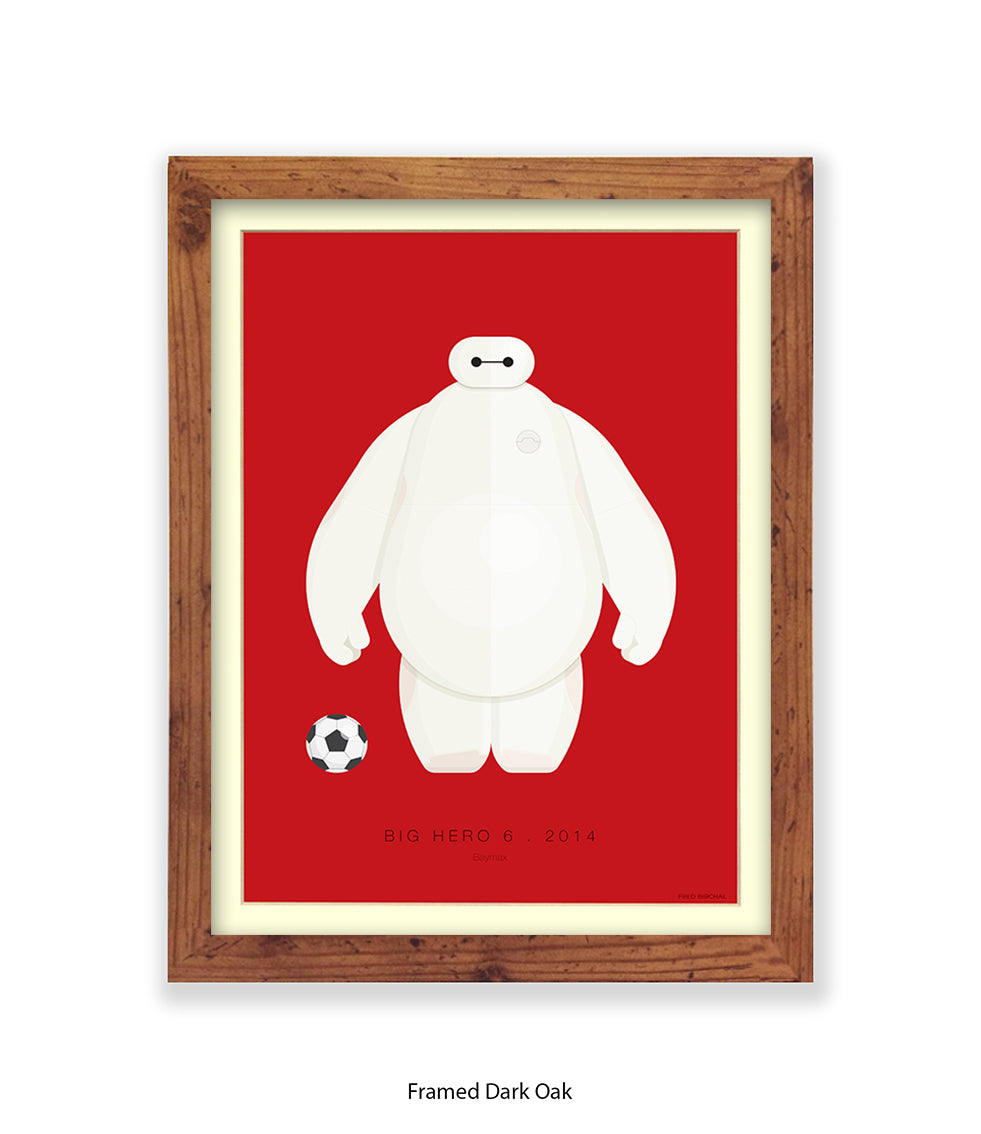 Big Hero 6  Baymax Fred Birchal Art Print