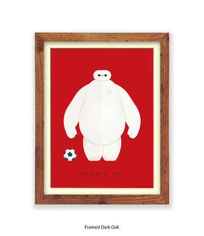 Big Hero 6  Baymax Fred Birchal Art Print