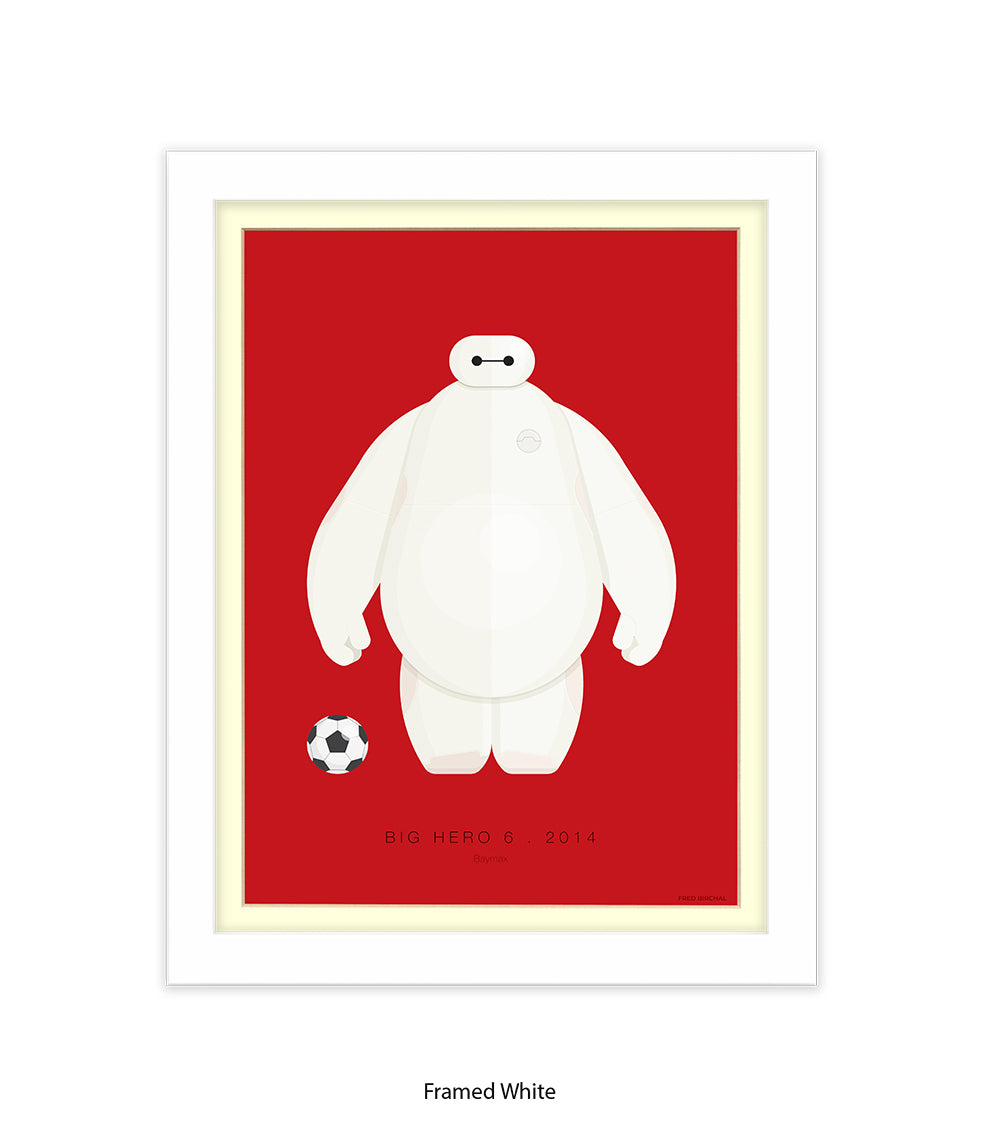 Big Hero 6  Baymax Fred Birchal Art Print