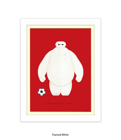 Big Hero 6  Baymax Fred Birchal Art Print