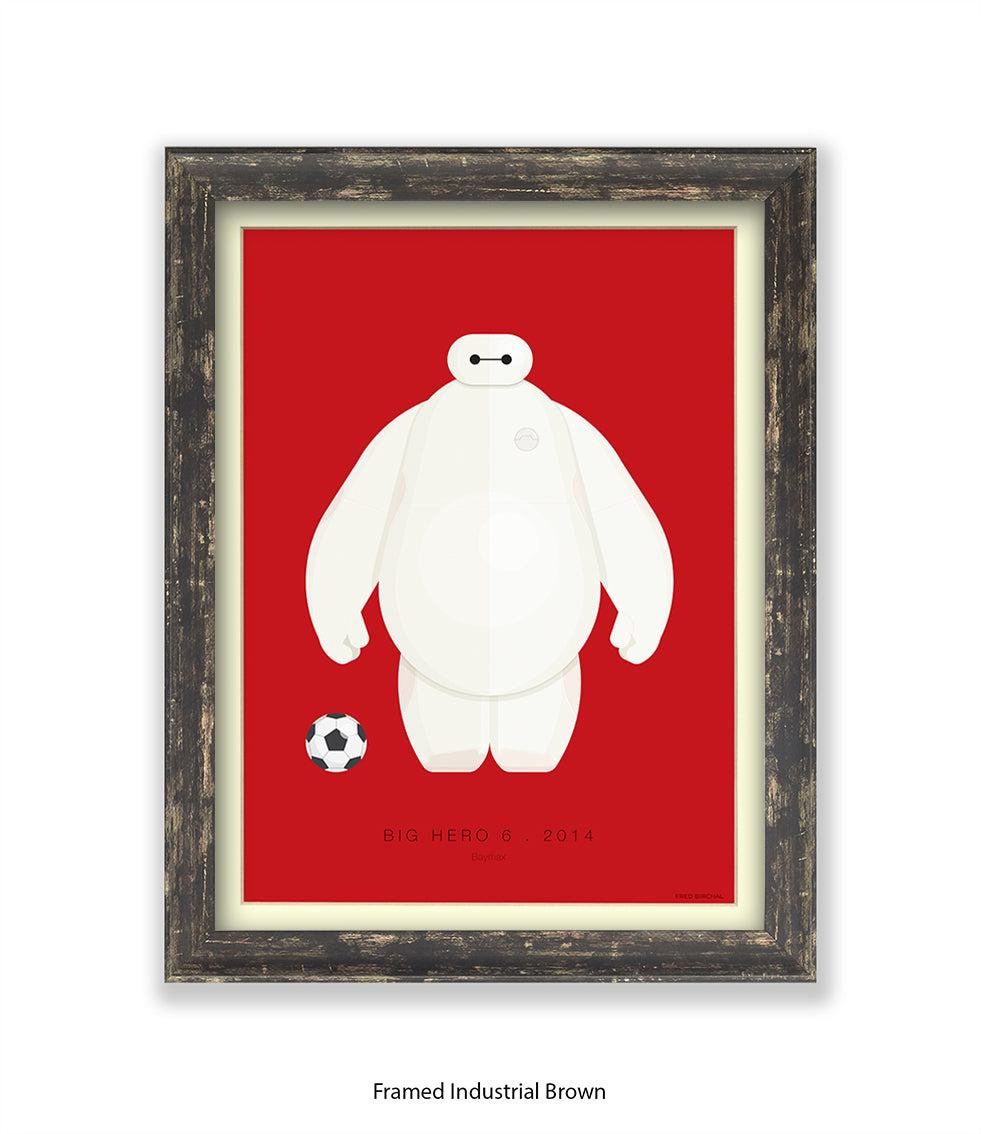 Big Hero 6  Baymax Fred Birchal Art Print