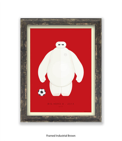 Big Hero 6  Baymax Fred Birchal Art Print