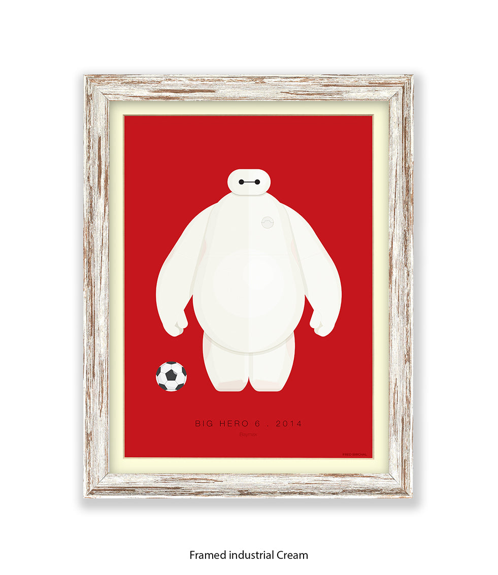 Big Hero 6  Baymax Fred Birchal Art Print