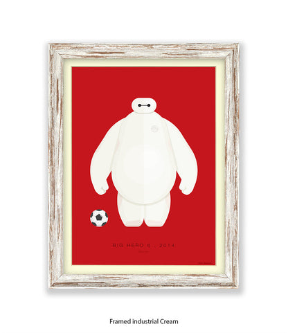 Big Hero 6  Baymax Fred Birchal Art Print