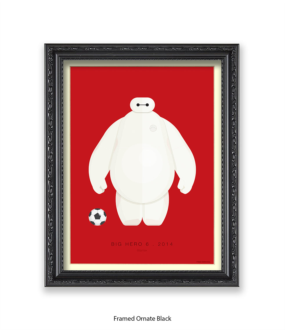Big Hero 6  Baymax Fred Birchal Art Print