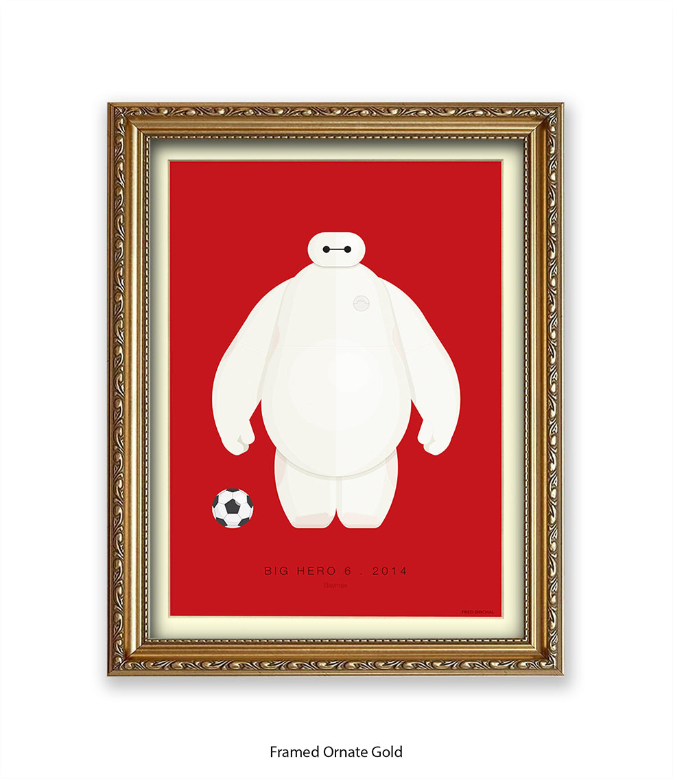 Big Hero 6  Baymax Fred Birchal Art Print
