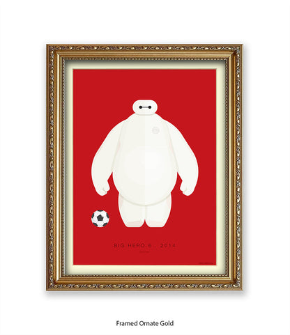 Big Hero 6  Baymax Fred Birchal Art Print