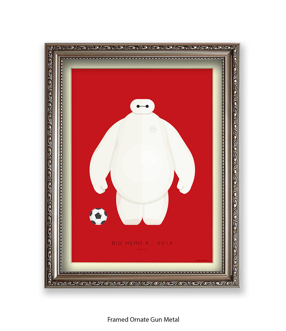 Big Hero 6  Baymax Fred Birchal Art Print