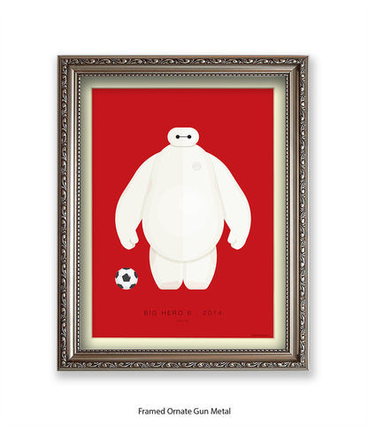 Big Hero 6  Baymax Fred Birchal Art Print