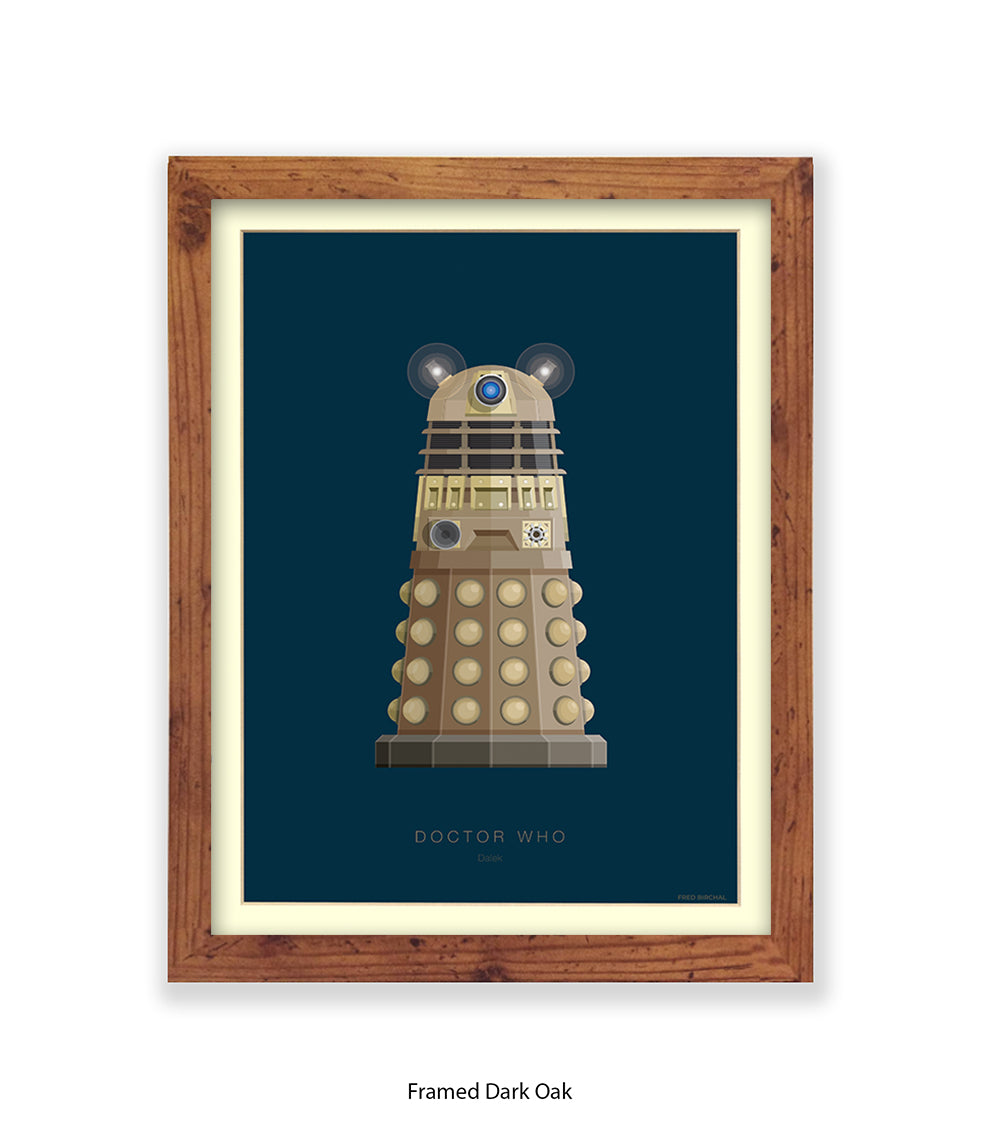 Doctor Who  Dalek  Fred Birchal Art Print