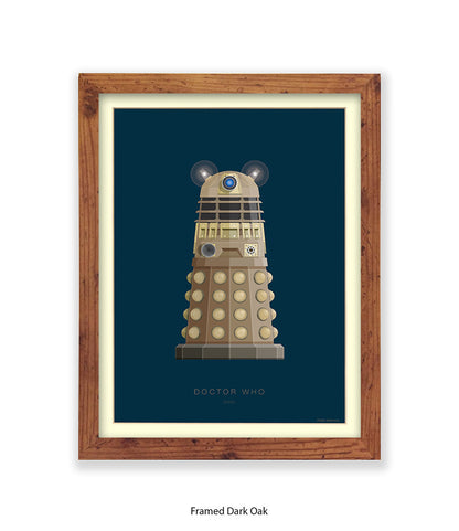 Doctor Who  Dalek  Fred Birchal Art Print