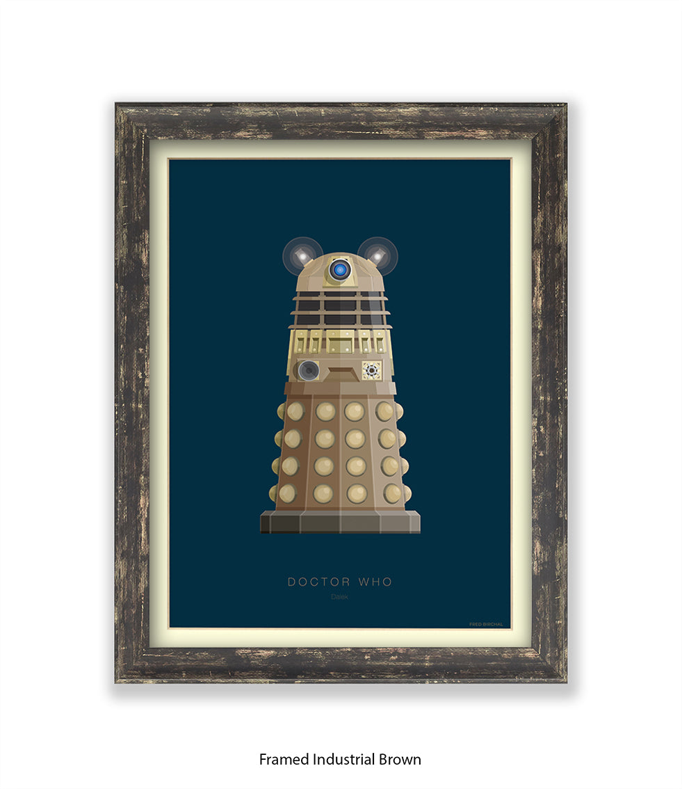 Doctor Who  Dalek  Fred Birchal Art Print
