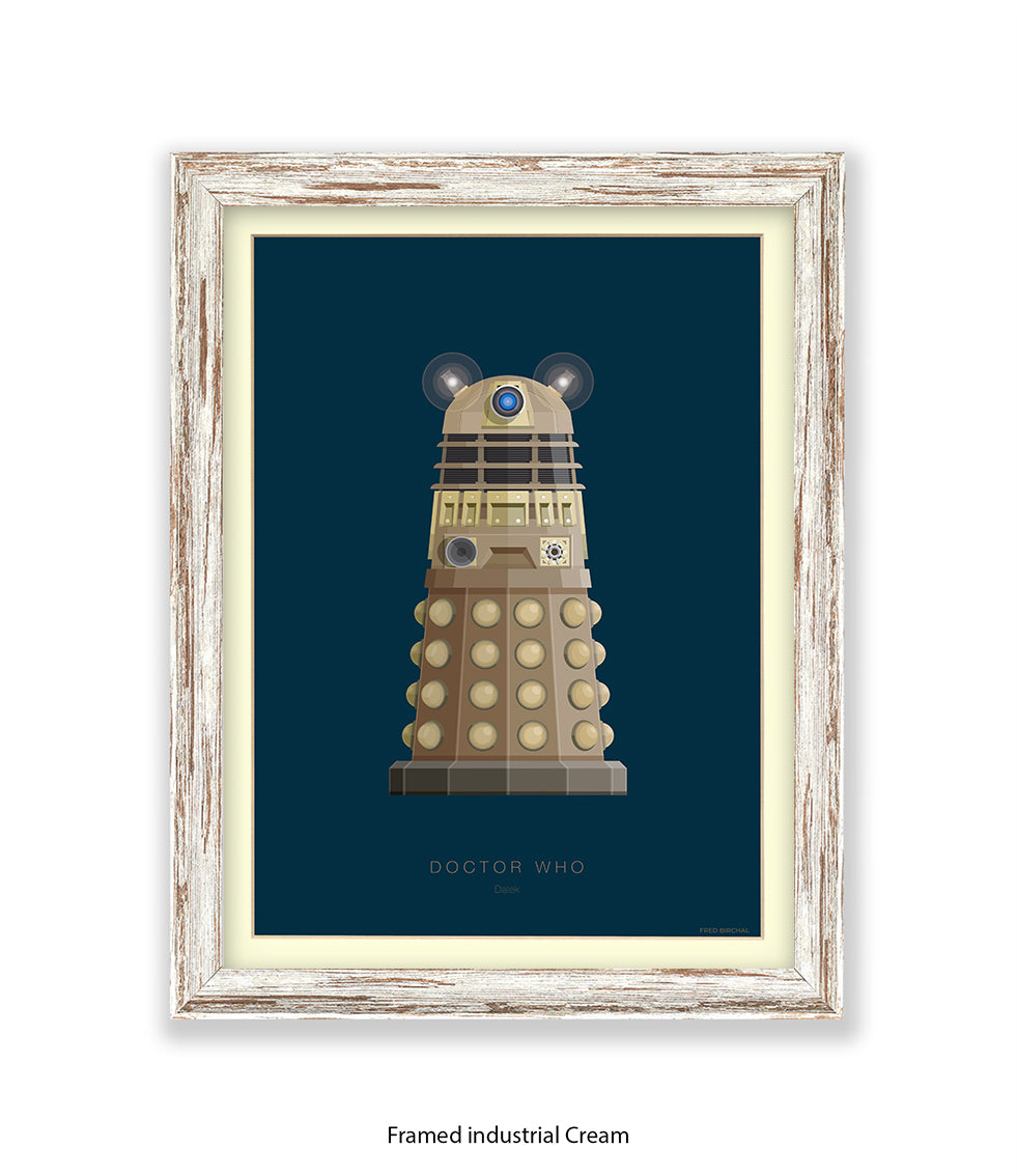 Doctor Who  Dalek  Fred Birchal Art Print