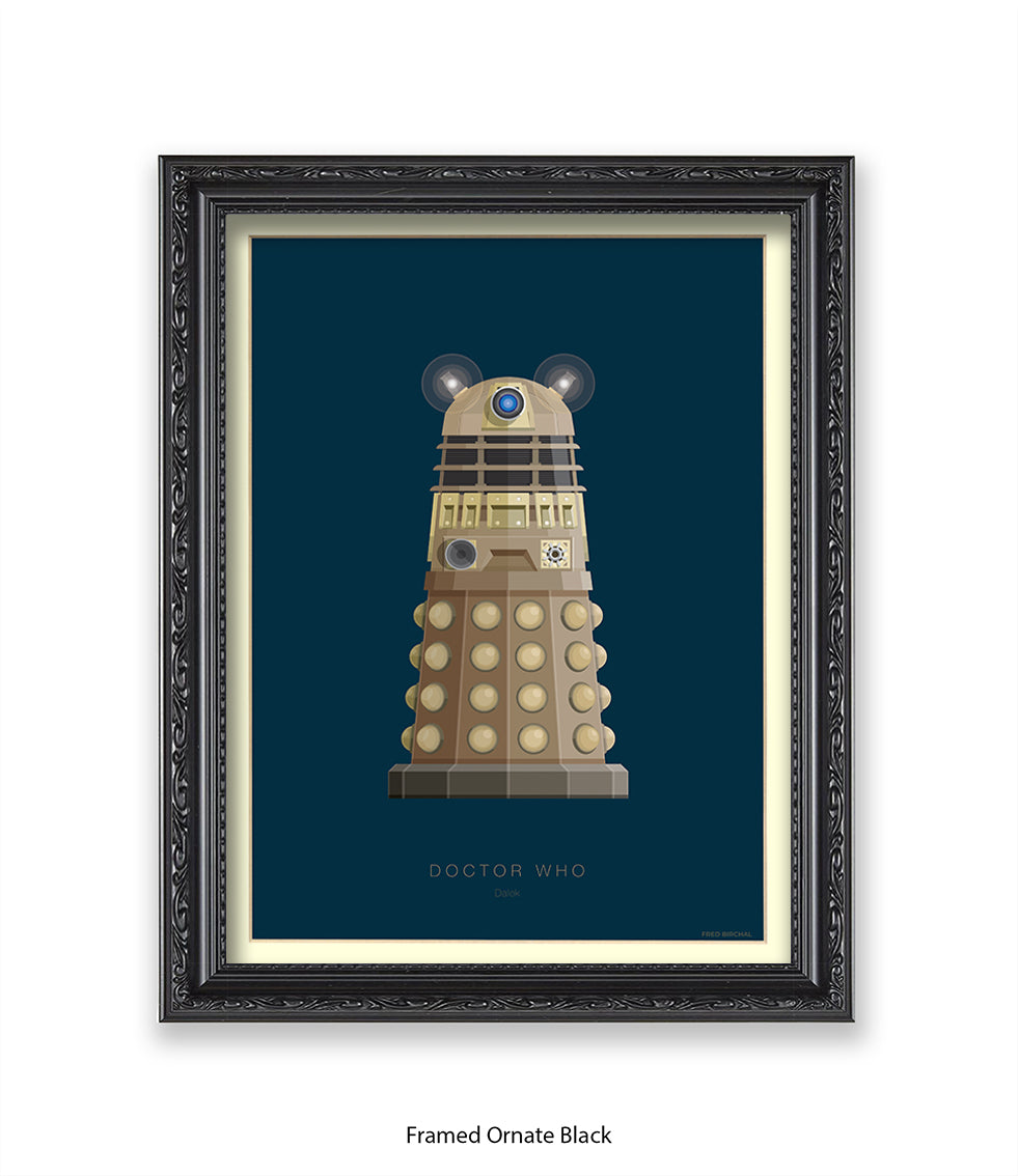 Doctor Who  Dalek  Fred Birchal Art Print