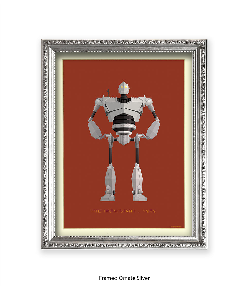 Iron Giant Fred Birchal Art Print