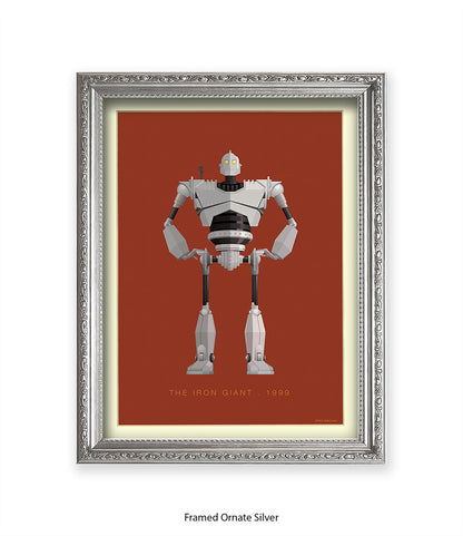 Iron Giant Fred Birchal Art Print