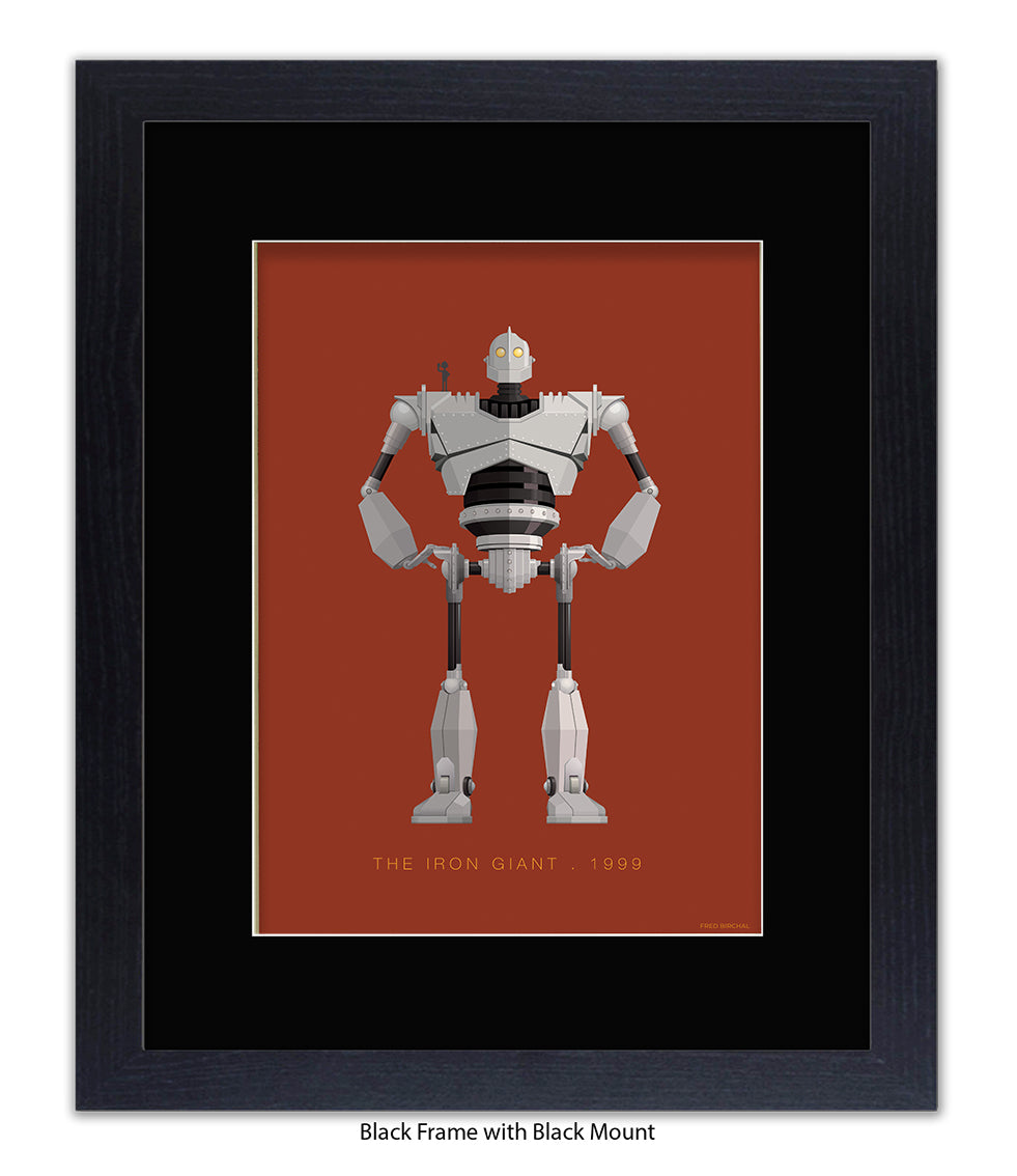 Iron Giant Fred Birchal Art Print