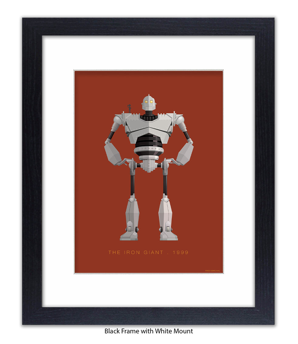 Iron Giant Fred Birchal Art Print