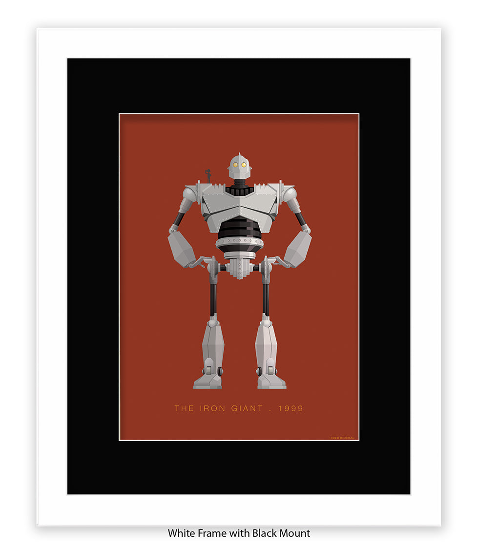 Iron Giant Fred Birchal Art Print