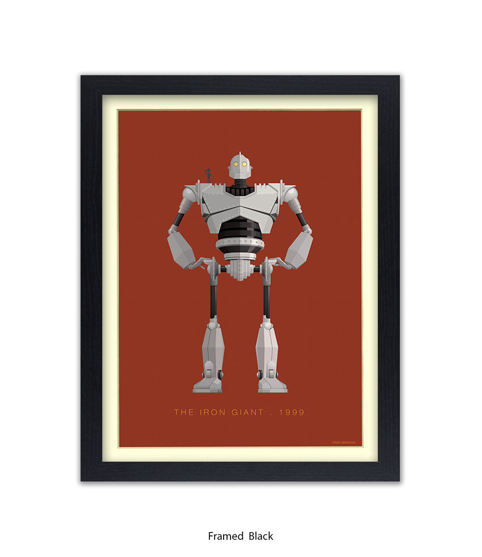 Iron Giant Fred Birchal Art Print