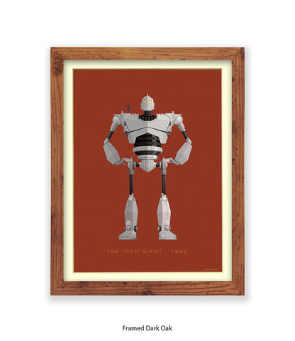 Iron Giant Fred Birchal Art Print